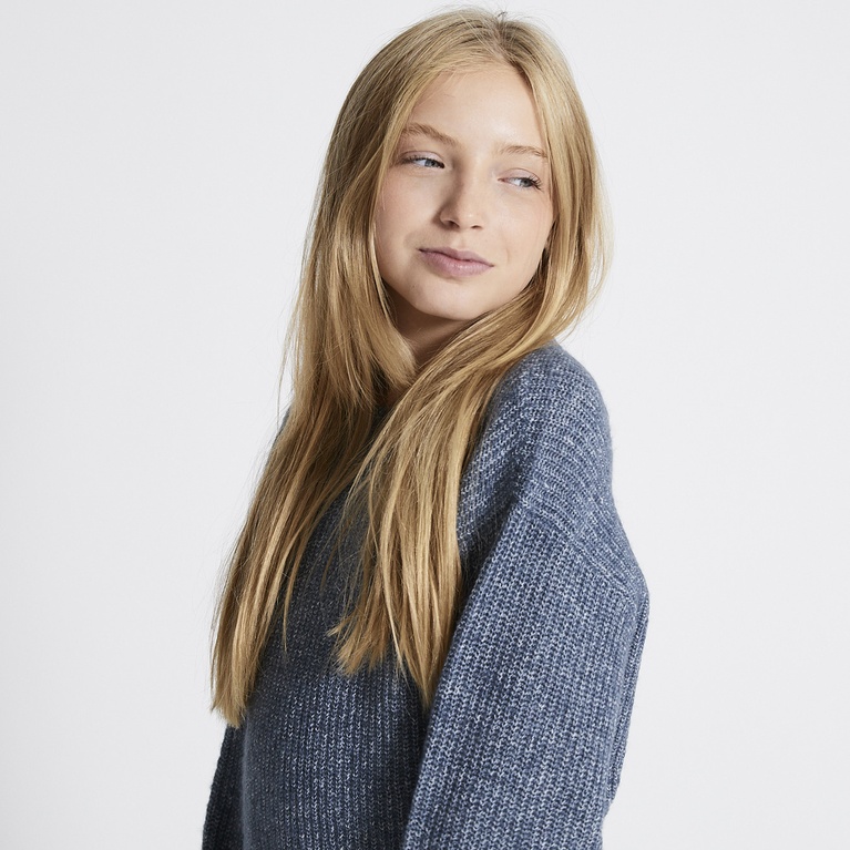 Strikket genser "Leila"